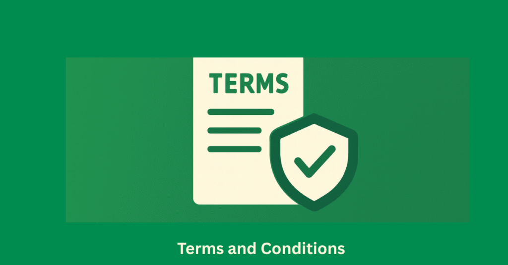 Terms and conditions