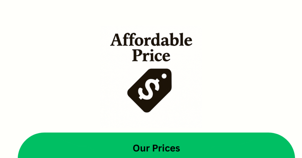 Our Prices