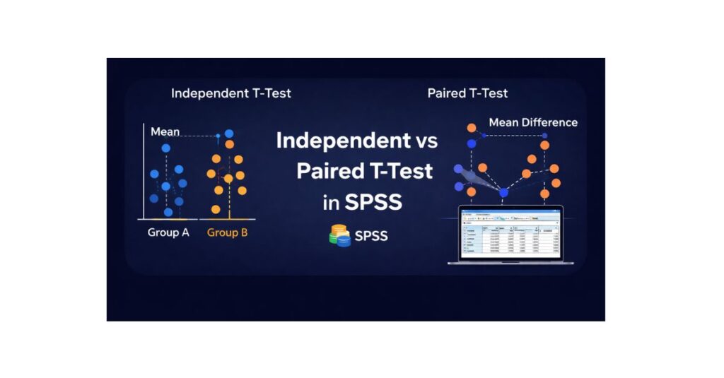 Independent vs Paired T-Test in SPSS