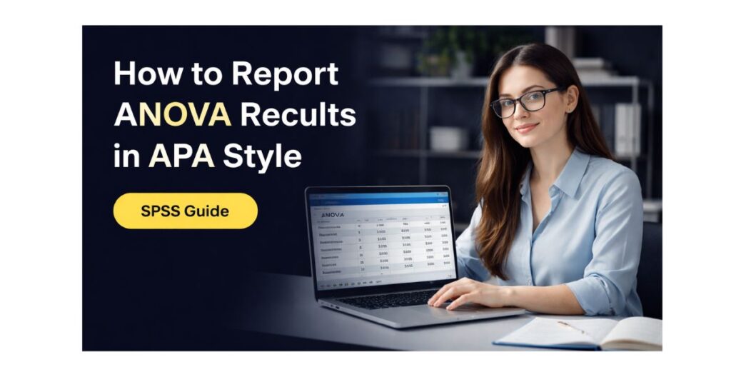 How to Report ANOVA Results in APA Style