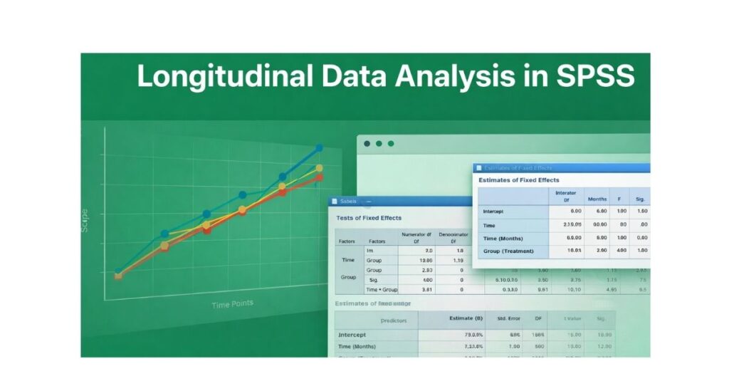 Longitudinal Data Analysis in SPSS