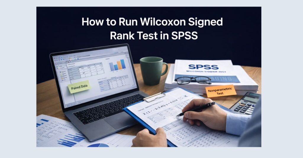 How to Run Wilcoxon Signed Rank Test in SPSS