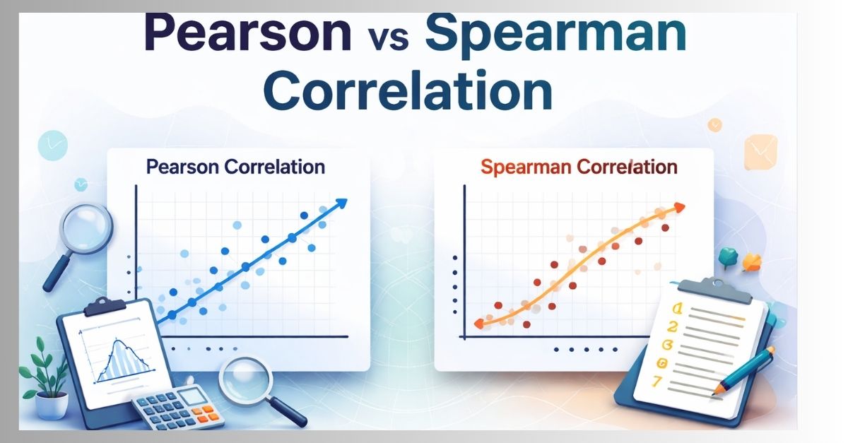 Pearson vs Spearman Correlation