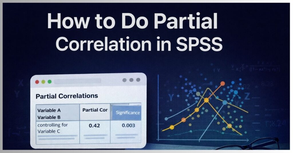 How to Do Partial Correlation in SPSS