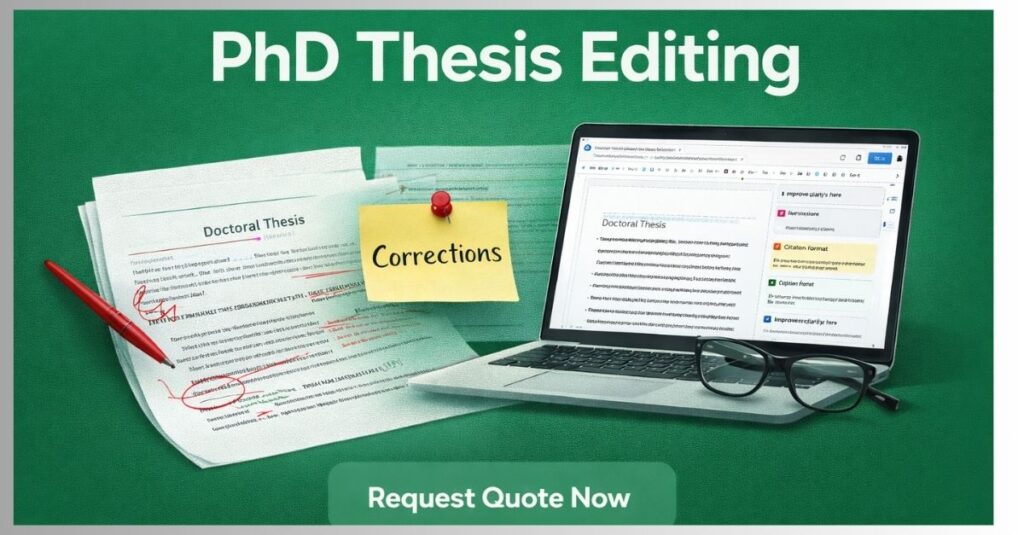 PhD Thesis Editing
