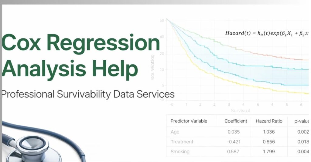 Cox Regression Analysis Help