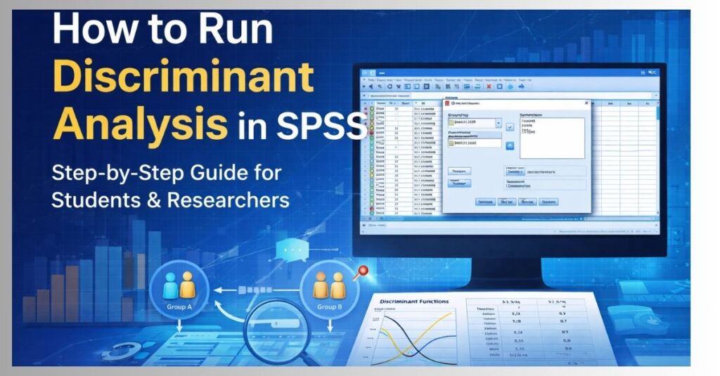 How to Run Discriminant Analysis in SPSS