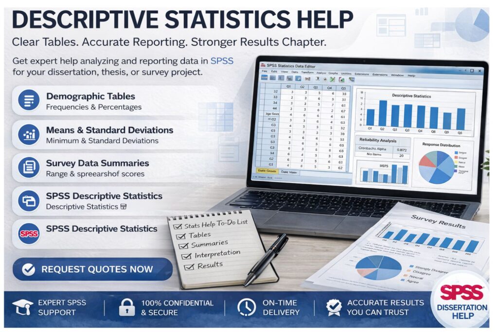 Descriptive Statistics Help